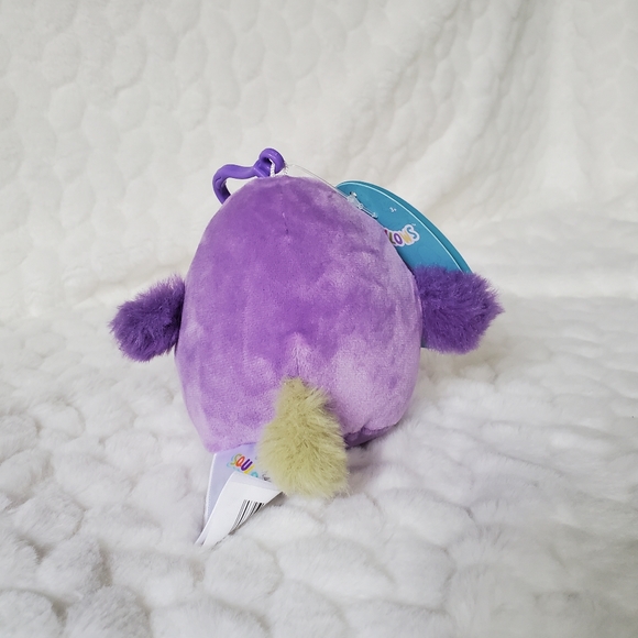 Neha the Purple Dodo Bird Squishmallows Clip BNWT - Picture 3 of 7